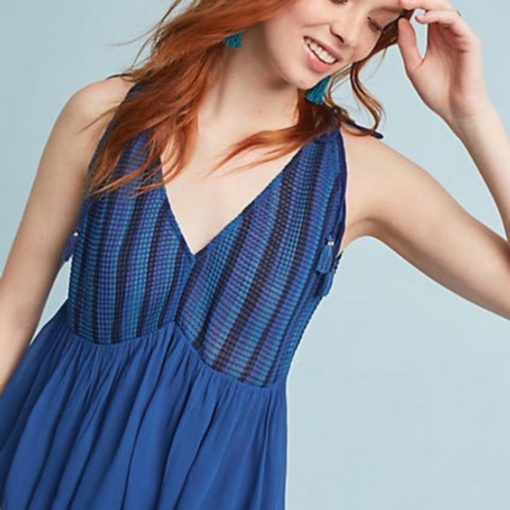 💙Akemi + Kin Bala Tasseled Cami